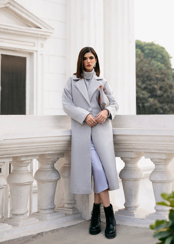 Guilty Gray Wool Coat