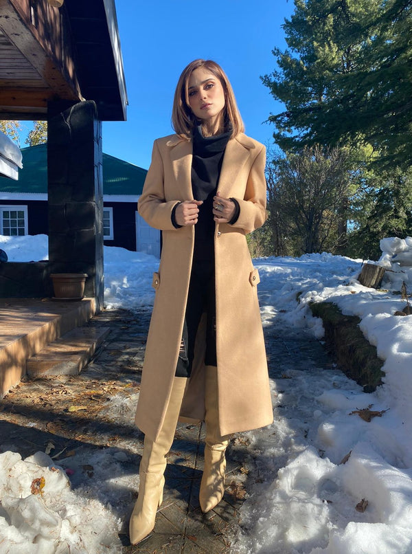 wool coat women